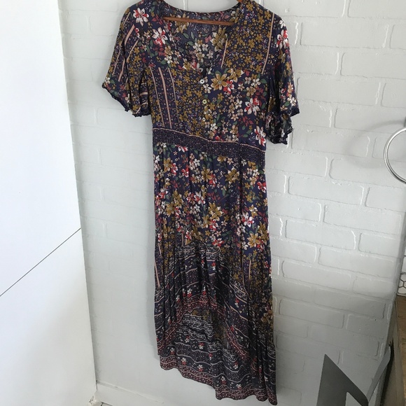 👗Floral Midi summer dress - Picture 3 of 5